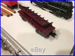 Very clean Marx O Scale 5pc Train Set Locomotive 1666 Smoke & Lights