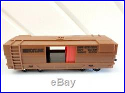 Vintage 1970 Mattel Hotline Train Case Set In Original Box. Very Good Condition
