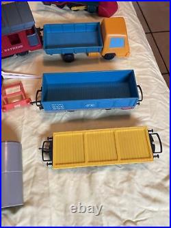 Vintage 1988 Playskool Express Train Set tested very good condition incomplete