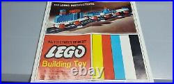 Vintage 60's LEGO #111 Starter Train Set Very Good Shape