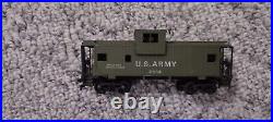 Vintage Cox U. S. Army HO Scale Train Set of 7 cars See Description
