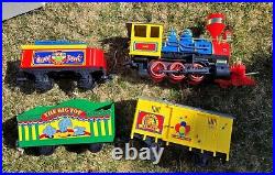 Vintage Echo Melody Circus Train lights & sound with 4 animals