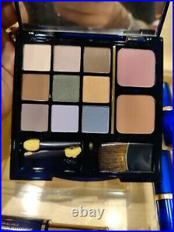 Vintage Estee Lauder Holiday Make Up Gift Set Train Gold Case, New VERY RARE