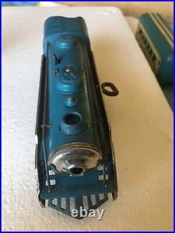 Vintage Hafner Tin Train Set #40- Very Good Condition