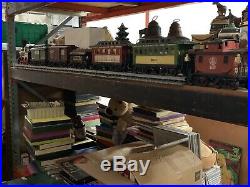 Vintage JIM BEAM 7pc Train Set Decanters, (6) Track, J. B. Turner Loco. Very HTF