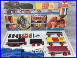 Vintage Lego System Set 116 Motorized Train Set 1967 Very Rare Boxed