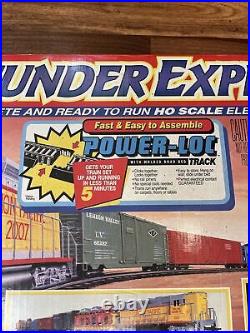 Vintage Life-Like Thunder Express HO Train Set 2007 Must See