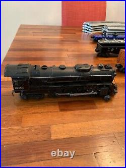 Vintage Lionel Train set 2 Engines, 12 cars, 2 transformers, misc track