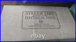 Vintage MARX Stream Line Steam Type Train Set #5525