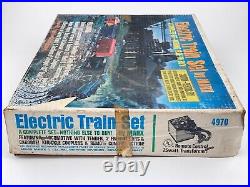 Vintage Marx Electric Train Set No. 4970 with Original Box and Transformer
