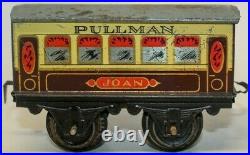 Vintage Pre-war Hornby Meccano Small Clockwork Pullman Train Set