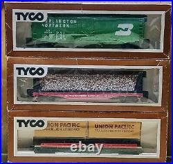 Vintage TYCO THE LONG HAULER Train Set + EXTRAS & 3 BONUS Cars-RARE-Complete