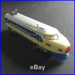 Vintage Trade Mark Modern Toys Tin Metal Battery Engine Train Set Very Rare