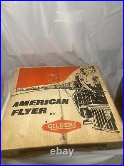 Vintage Train Set 1957 American-Flyer Gilbert 20123 With Original Box WORKS