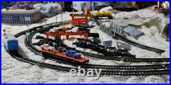 Vintage Tyco Electric Train Set Cars Tracks Lot of 110 incomplete