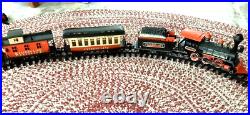 Vtg G Scale New Bright Western Line Train Set 182wg Battery Powered With Track
