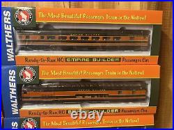 Walthers Great Northern Empire Builder 11-Car Passenger Train Model Set Ho