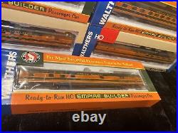 Walthers Great Northern Empire Builder 11-Car Passenger Train Model Set Ho