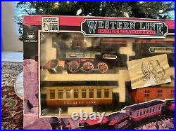 Western Line Train Set Battery Powered With Track