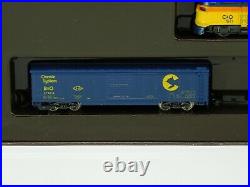 Z Scale Marklin 8106 B&O C&O WM Chessie System Diesel Freight Train Set